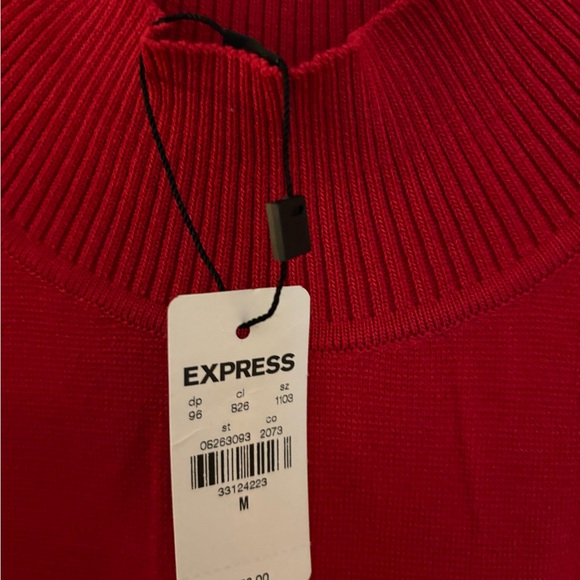 Express red sweater blouse - Tags attached - Picture 3 of 4